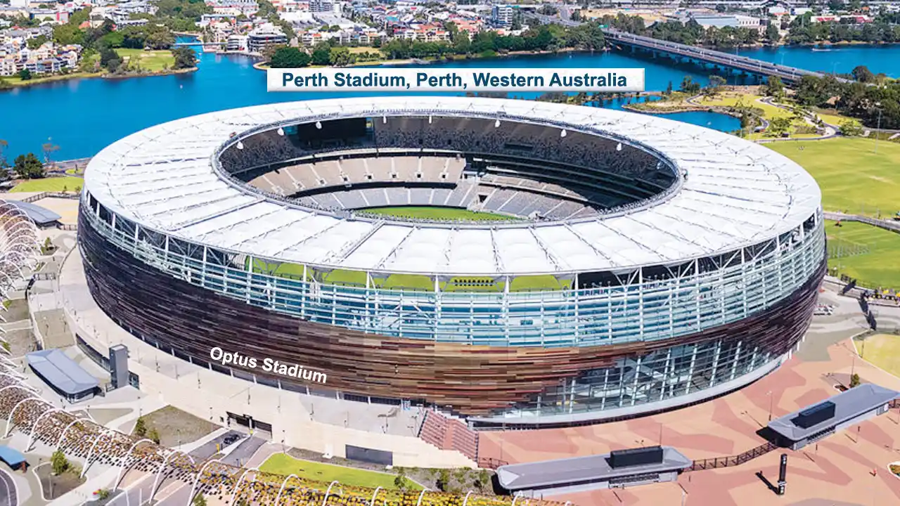 Perth Stadium Boundary Length And Seating Capacity