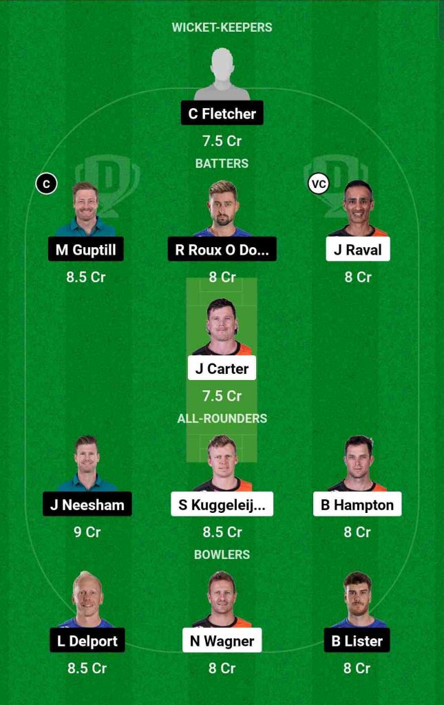 ND vs AA Dream11 Prediction Team for Today's Match