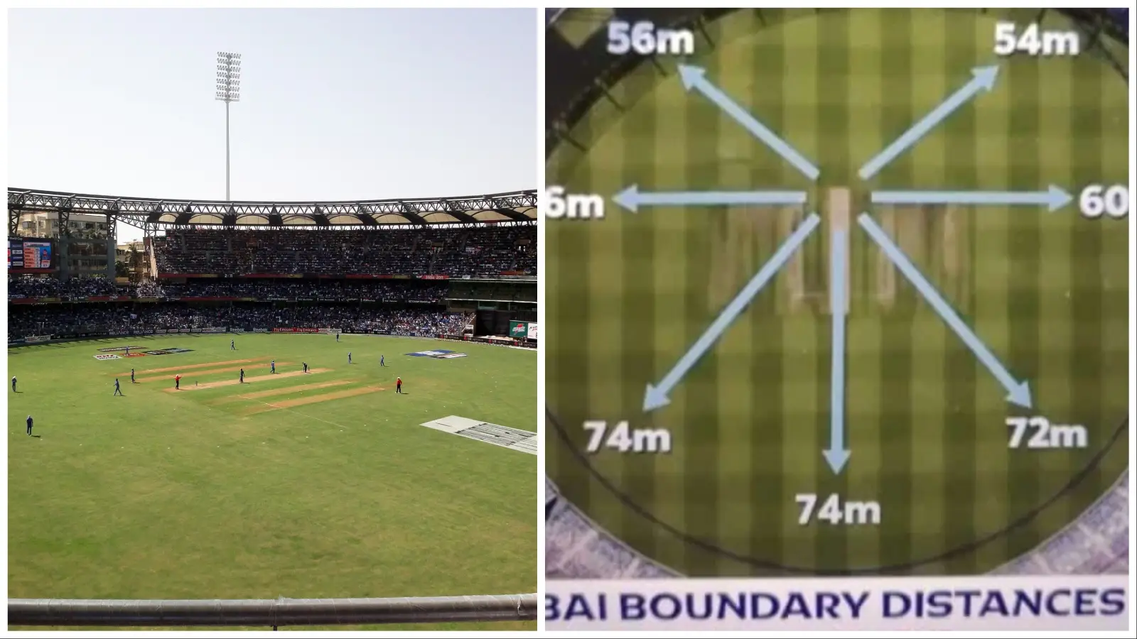 Wankhede Stadium Mumbai Boundary Length And Seating Capacity