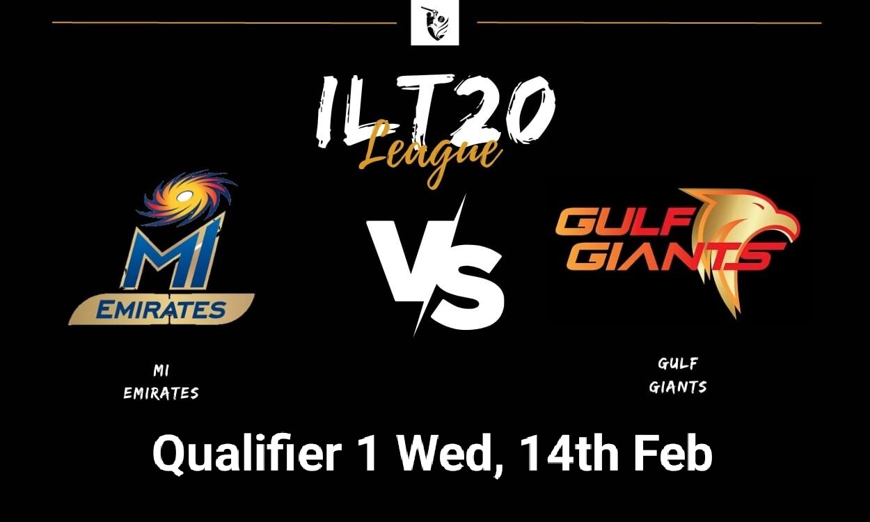 EMI vs GUL Qualifier 1 Dream11 Prediction, Player Stats, Head to Head, Pitch Report, Captain & Vice-captain, Live Streaming Details and More – ILT20