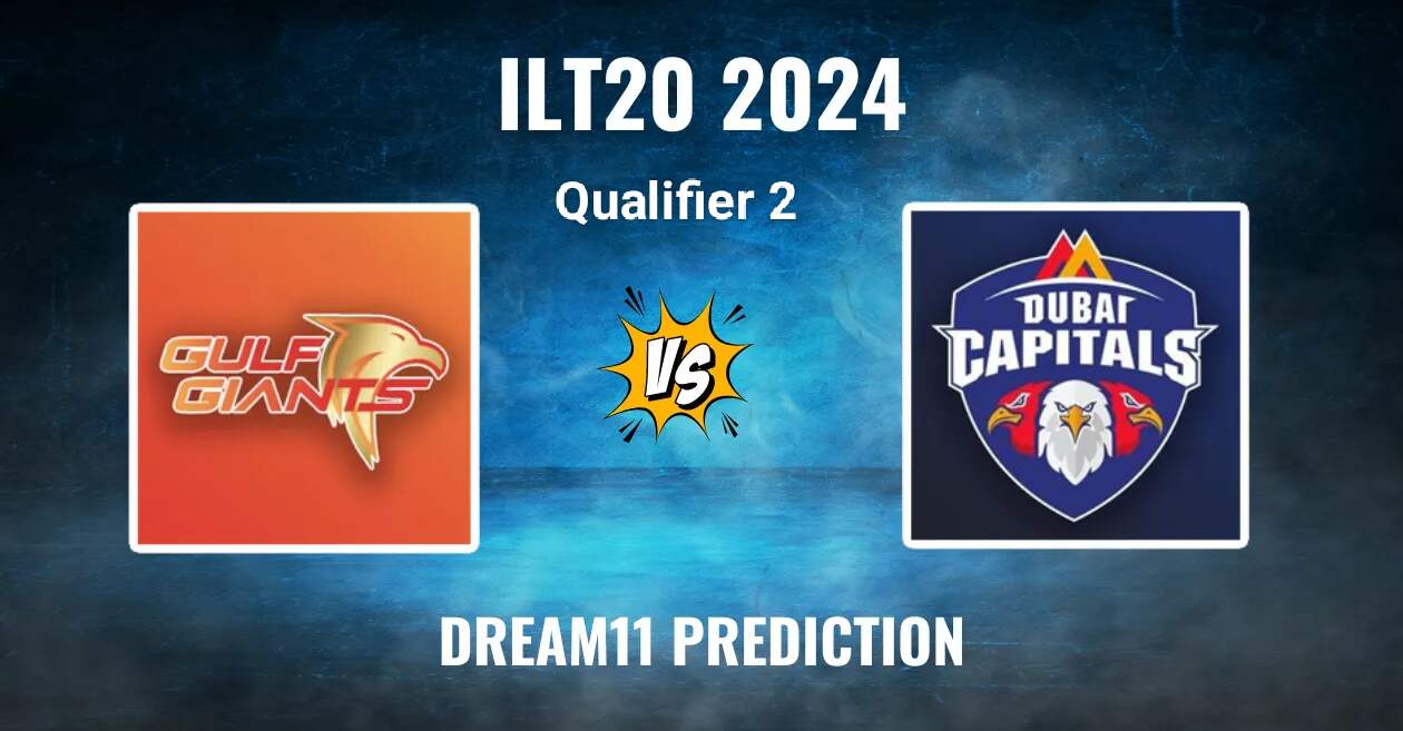 GUL vs DUB Qualifier 2 Dream11 Prediction, Player Stats, Head to Head, Pitch Report, Captain & Vice-captain, Live Streaming Details and More – ILT20