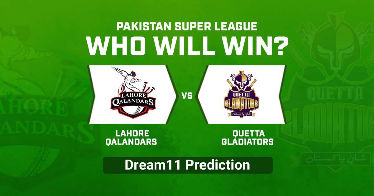 LAH vs QUE Dream11 Prediction, Player Stats, Head to Head, Pitch Report, Captain & Vice-captain, Live Streaming Details and More – PSL