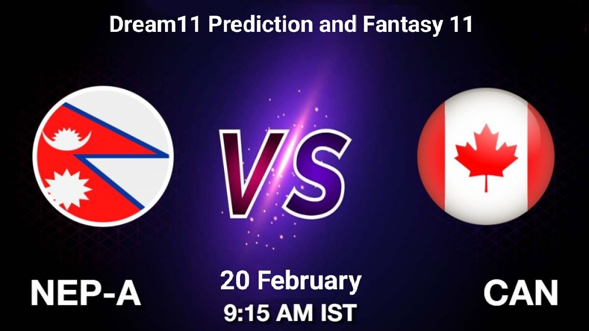 NEP-A vs CAN 2nd ODI Dream11 Prediction, Pitch Report, Player Stats, H2H, Captain & Vice-captain, Fantasy Cricket Tips and More