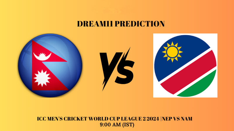 NEP vs NAM Dream11 Prediction, Player Stats, Head to Head, Pitch Report, Captain & Vice-captain, Live Streaming Details and More – ICC CWC League 2