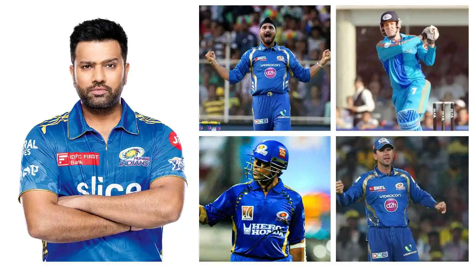 Mumbai Indians (MI) All Captains List from 2008 to 2024